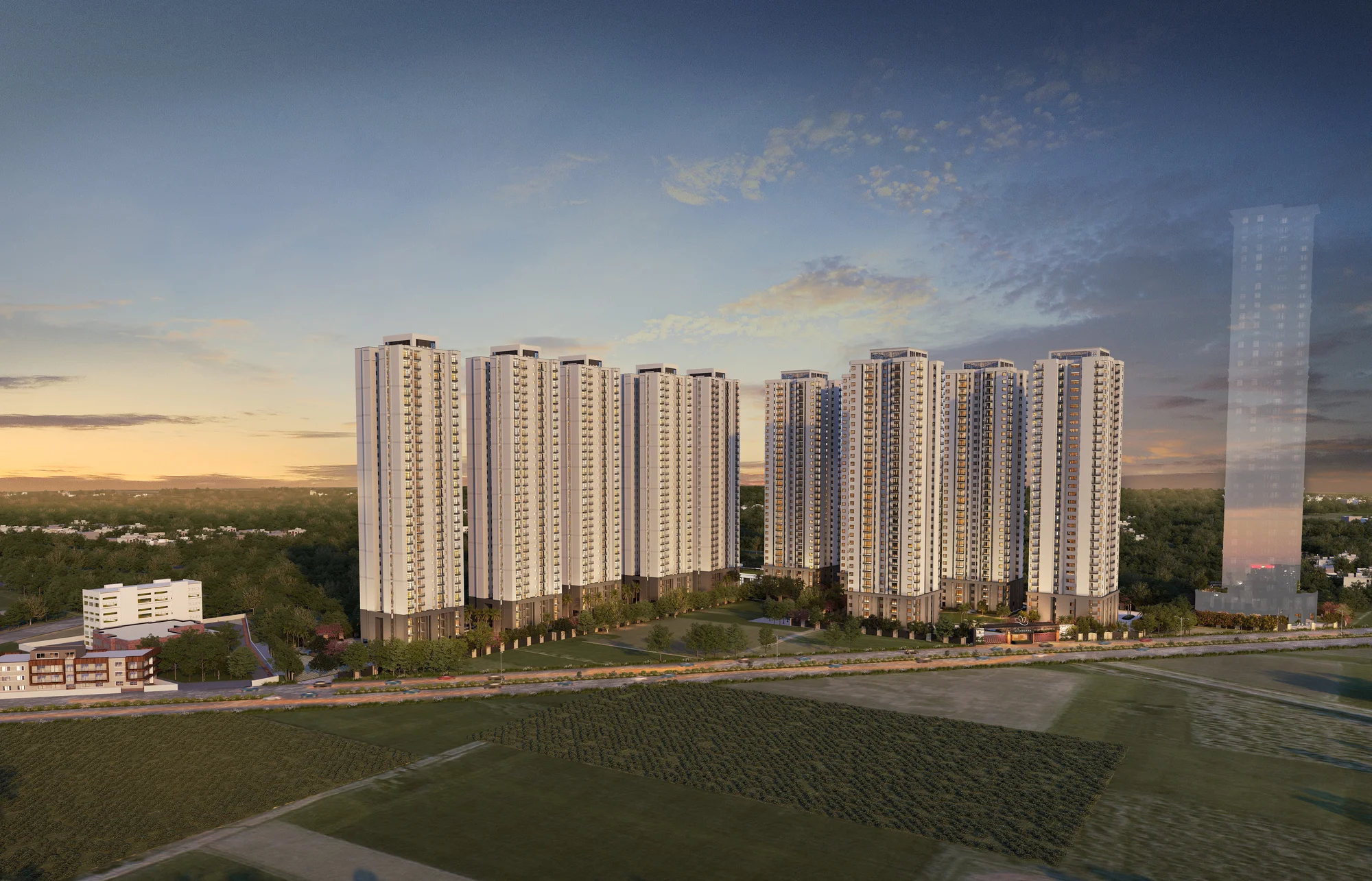 SS Cendana luxury residence exterior